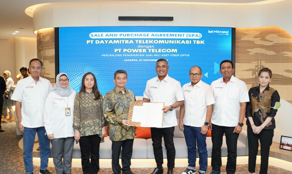 Mitratel Acquires 967,1 Km Fiber Optic