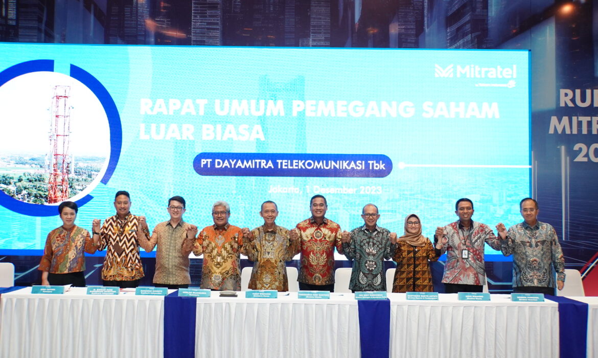 RUPSLB Setujui Penunjukkan Yusuf Wibisono Sebagai Komisaris Utama Mitratel