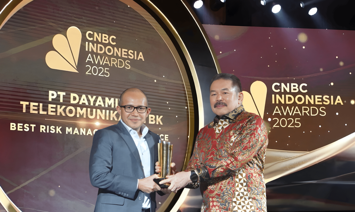 Top! Mitratel (MTEL) Raih Best Risk Management Practice di CNBC Indonesia Awards